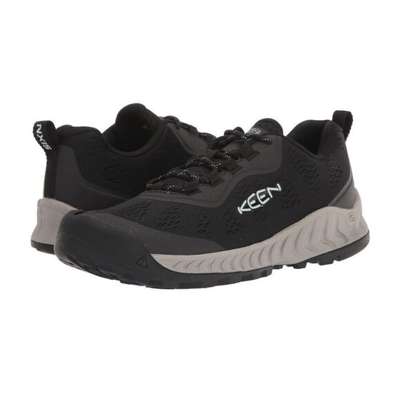 Keen Women’s NXIS Speed 1026119 Black Low Top Lace Up Hiking Shoes Size 6 W - Picture 1 of 5